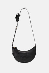Oryany - Rookie Croco Crossbody Medium Handbags - Black / One Size